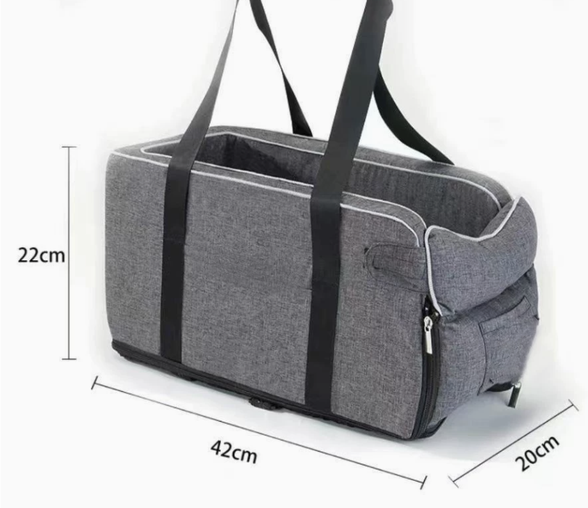 Dog Car Seat Padded Booster Removable & Washable Cover