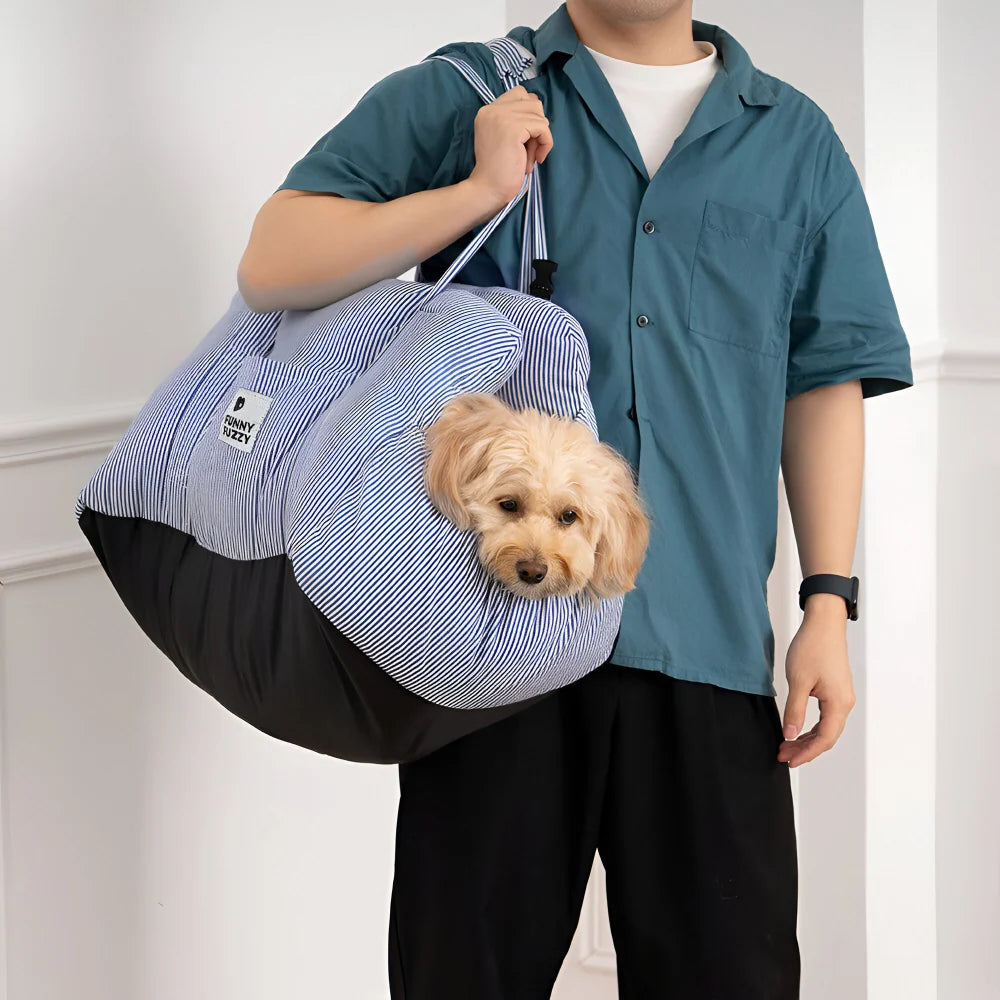 Dog Car Seat Padded Seatbelt Attachment & Washable Cover