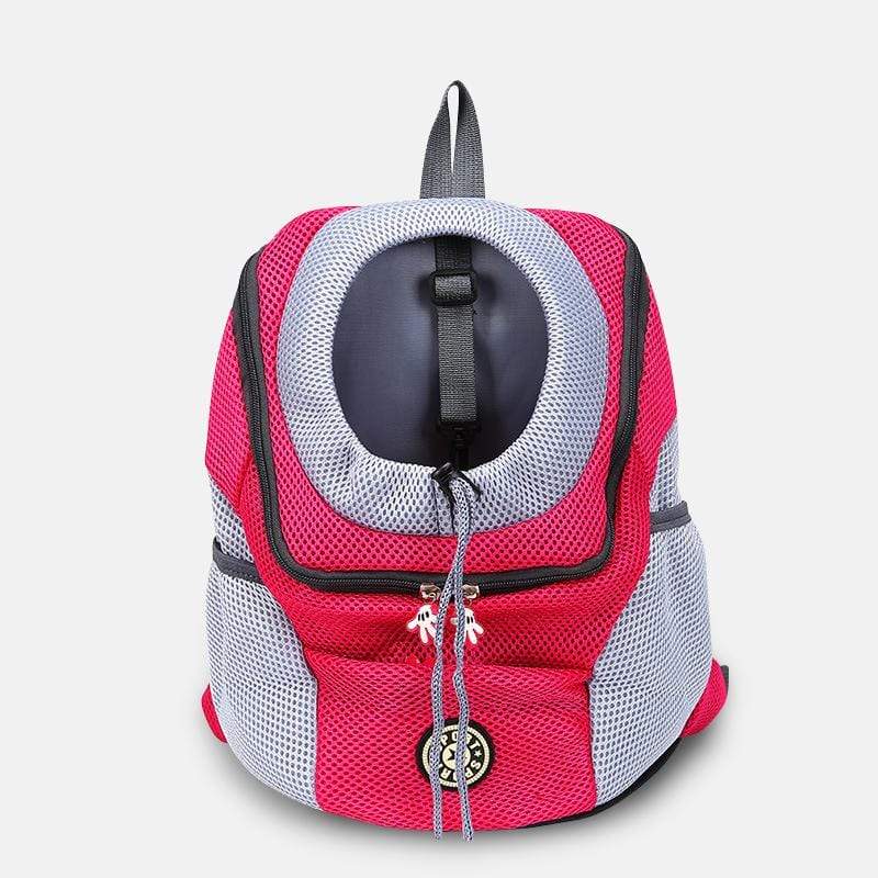 Dog Carrier Backpack Ergonomic Breathable Mesh Safety Hook
