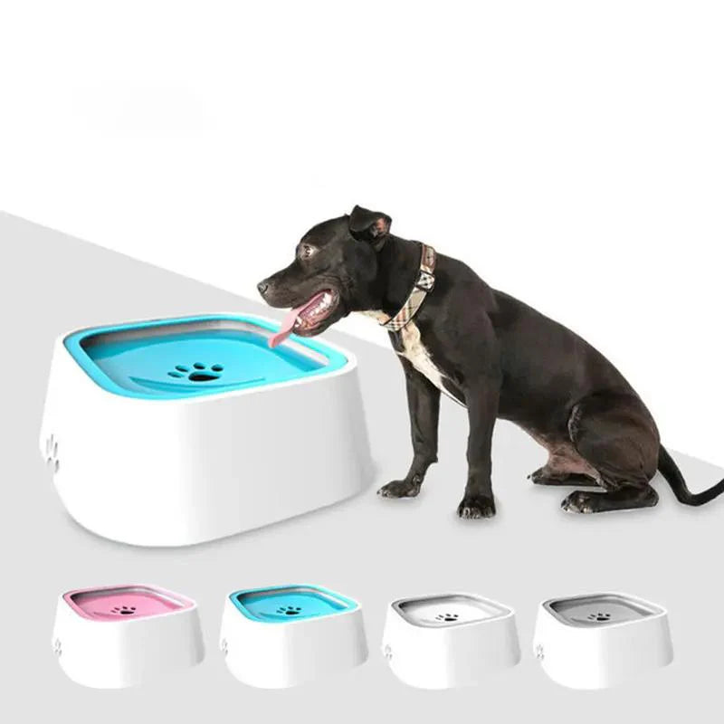 Dog & Cat Water Bowl Anti-Splash Floating Plate 1.5L