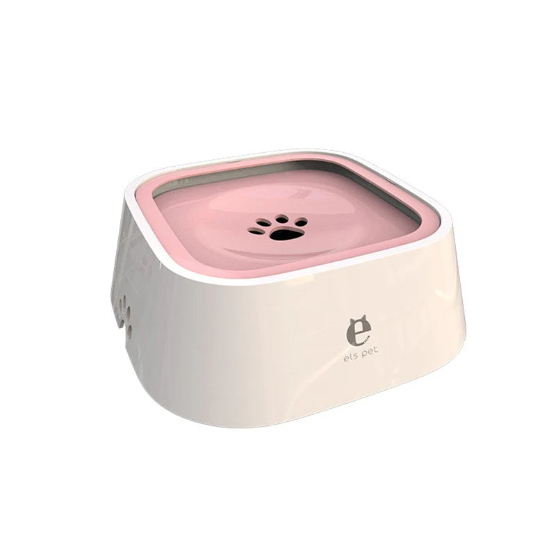 Dog & Cat Water Bowl Anti-Splash Floating Plate 1.5L