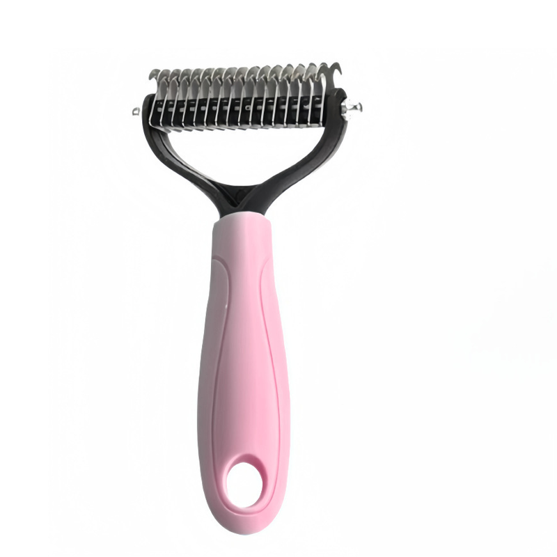 Dog Comb Double-Sided Dematting & Thinning Non-Slip Handle