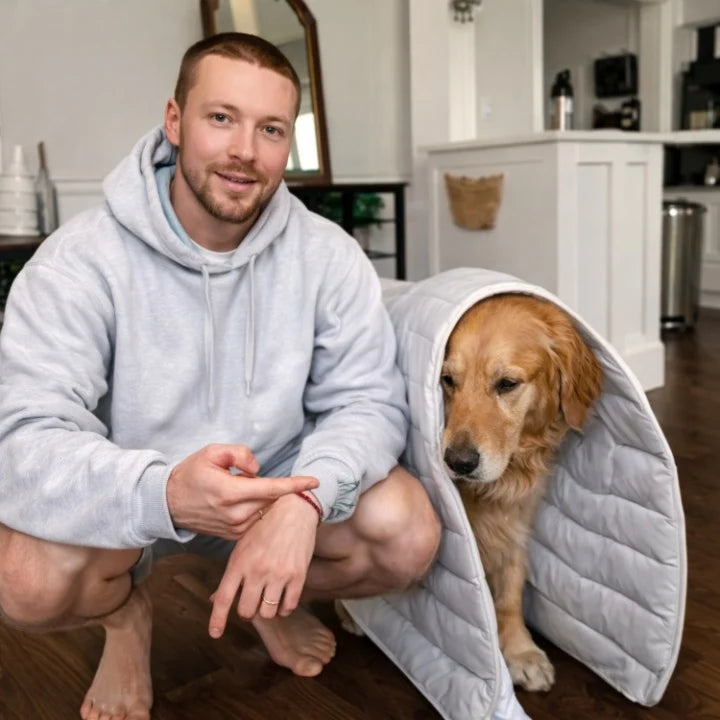 Dog Cooling Mat Self-Activating Cooling Gel Machine-Washable & Foldable