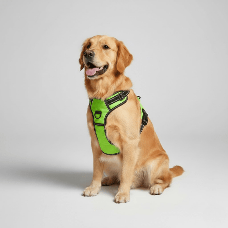 Dog Harness Anti-Pull Padded Handle Breathable Mesh