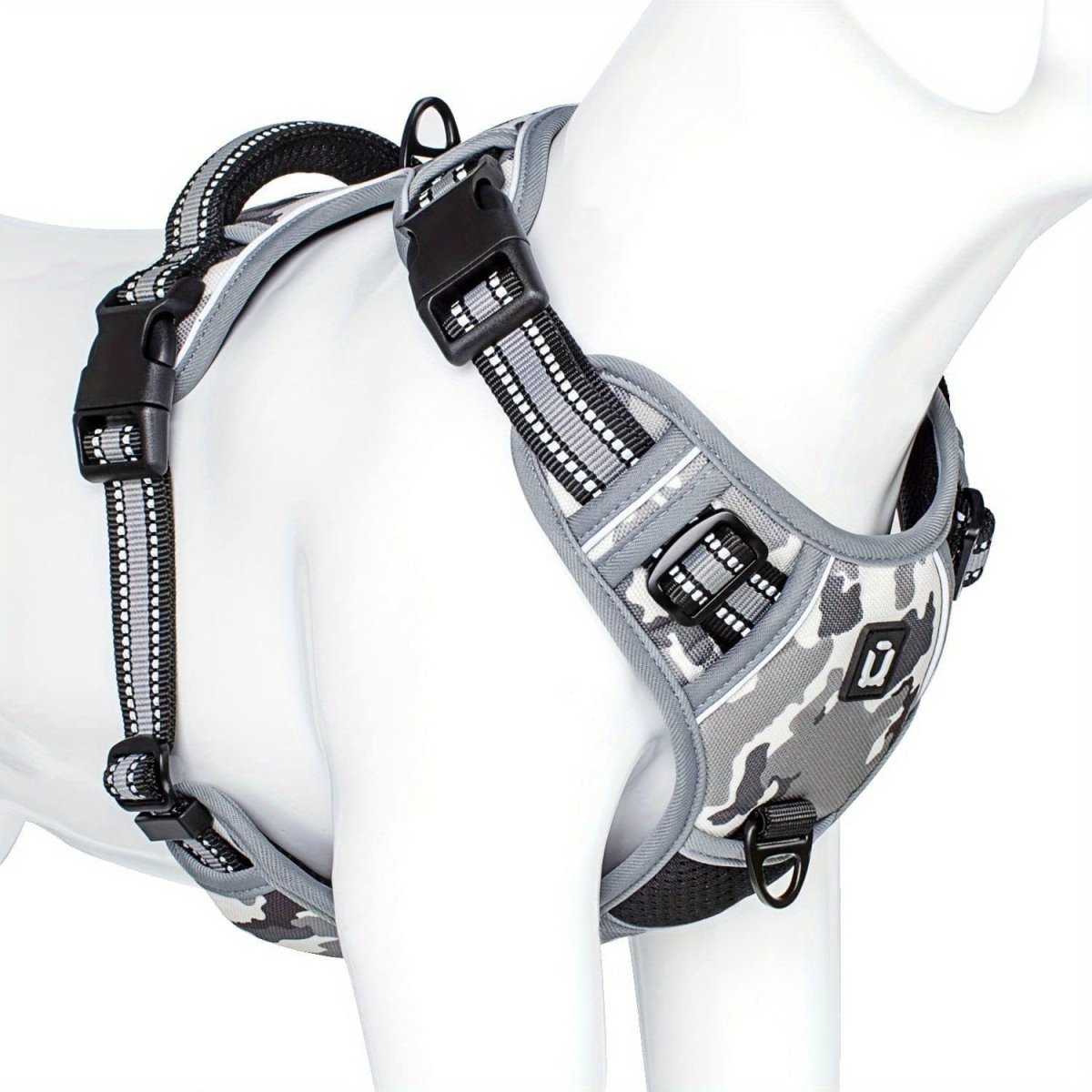 Dog Harness Anti-Pull Padded Handle Breathable Mesh