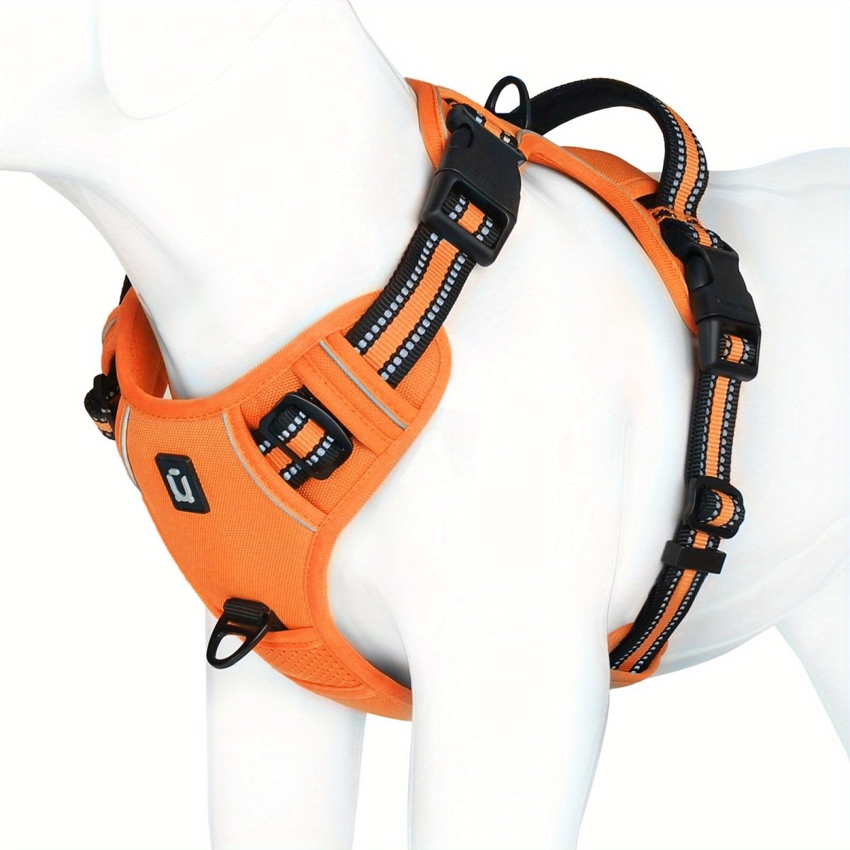 Dog Harness Anti-Pull Padded Handle Breathable Mesh