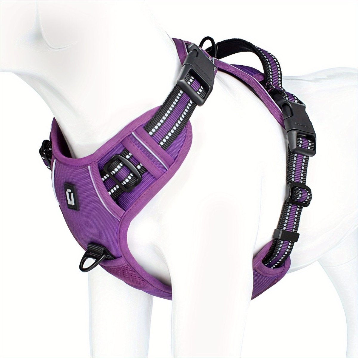 Dog Harness Anti-Pull Padded Handle Breathable Mesh