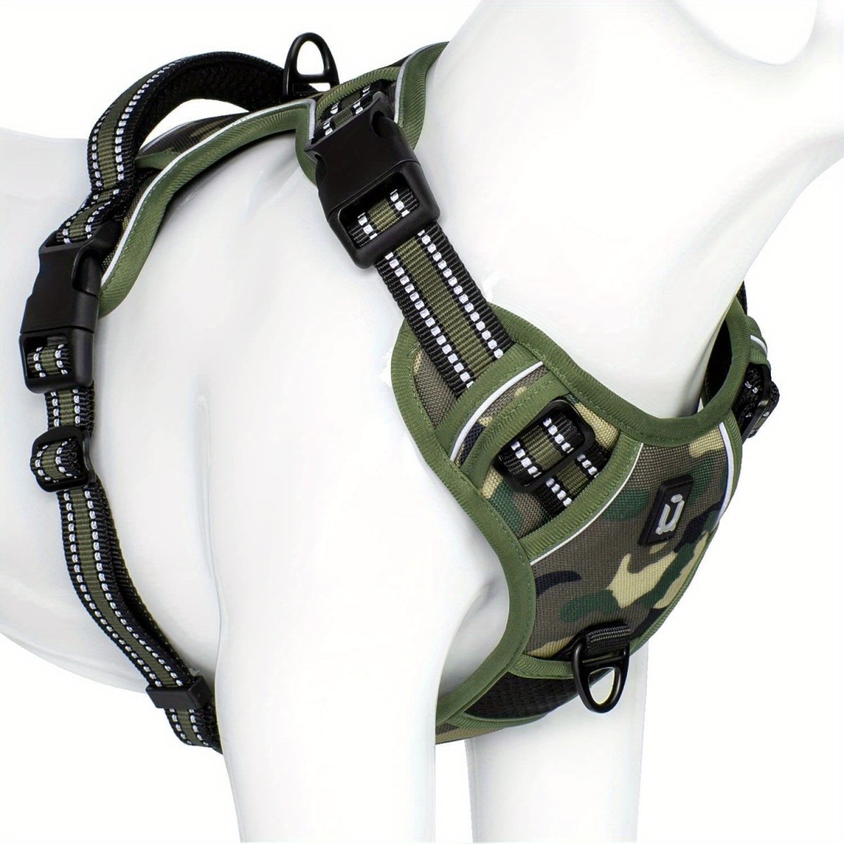Dog Harness Anti-Pull Padded Handle Breathable Mesh