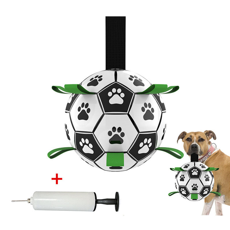 Dog Toy Ball Floating Non-Toxic Paw Print