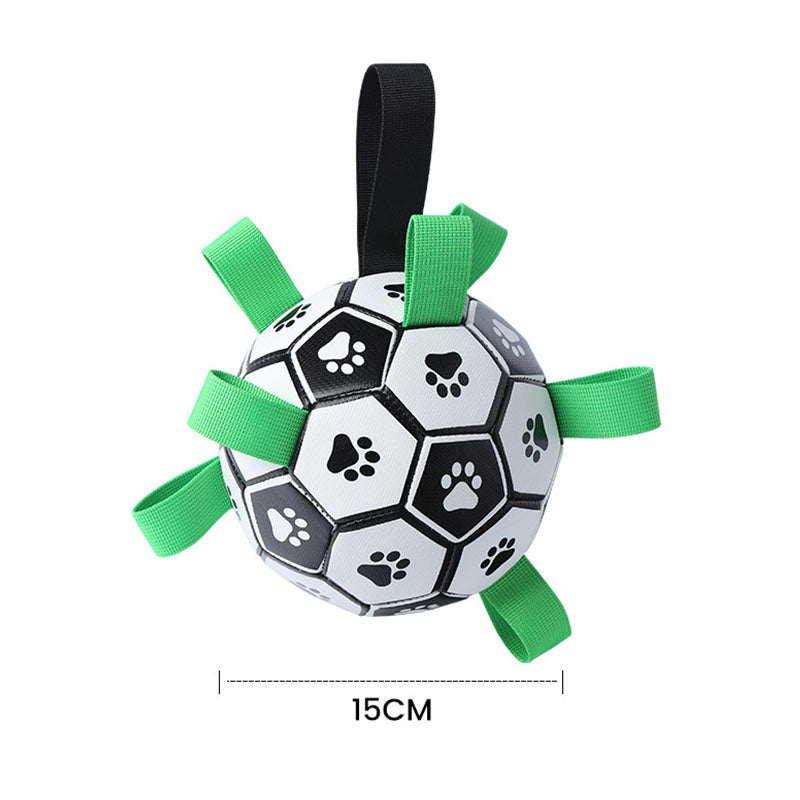 Dog Toy Ball Floating Non-Toxic Paw Print