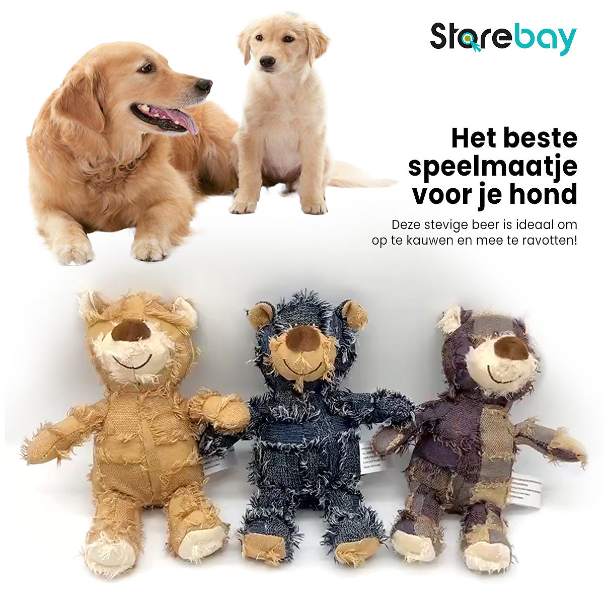 Dog Toy Chew-Resistant Non-Toxic