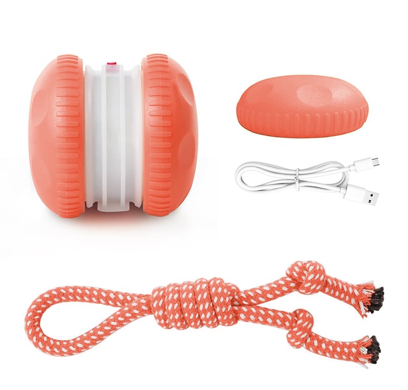 Dog Toy Motion-Activated & Two-Speed Chew-Resistant