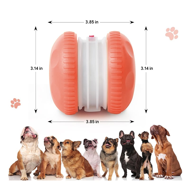 Dog Toy Motion-Activated & Two-Speed Chew-Resistant