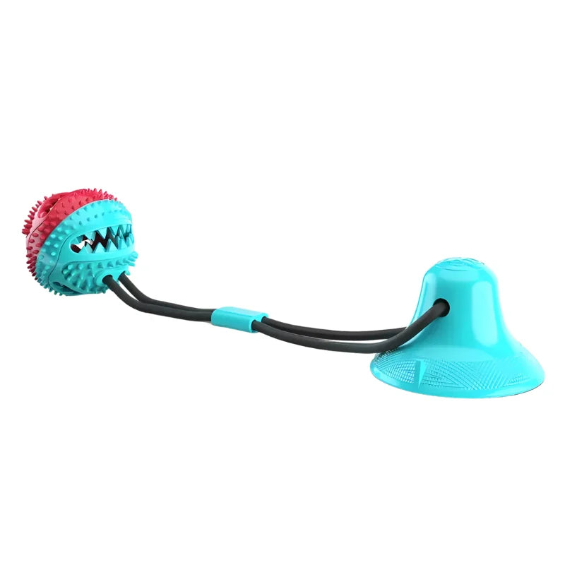 Dog Toy Refillable Treat-Dispensing Suction Cup