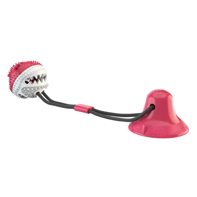 Dog Toy Refillable Treat-Dispensing Suction Cup