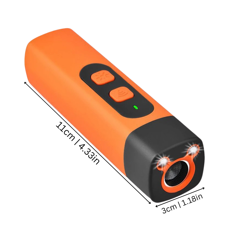 Dog Trainer Ultrasonic Bark Control 3 Modes USB Rechargeable