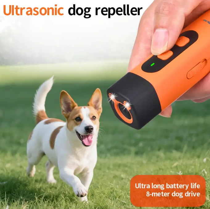Dog Trainer Ultrasonic Bark Control 3 Modes USB Rechargeable