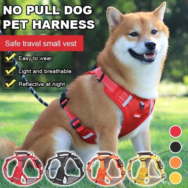 Dog Vest No-Pull 360° Reflective Adjustable