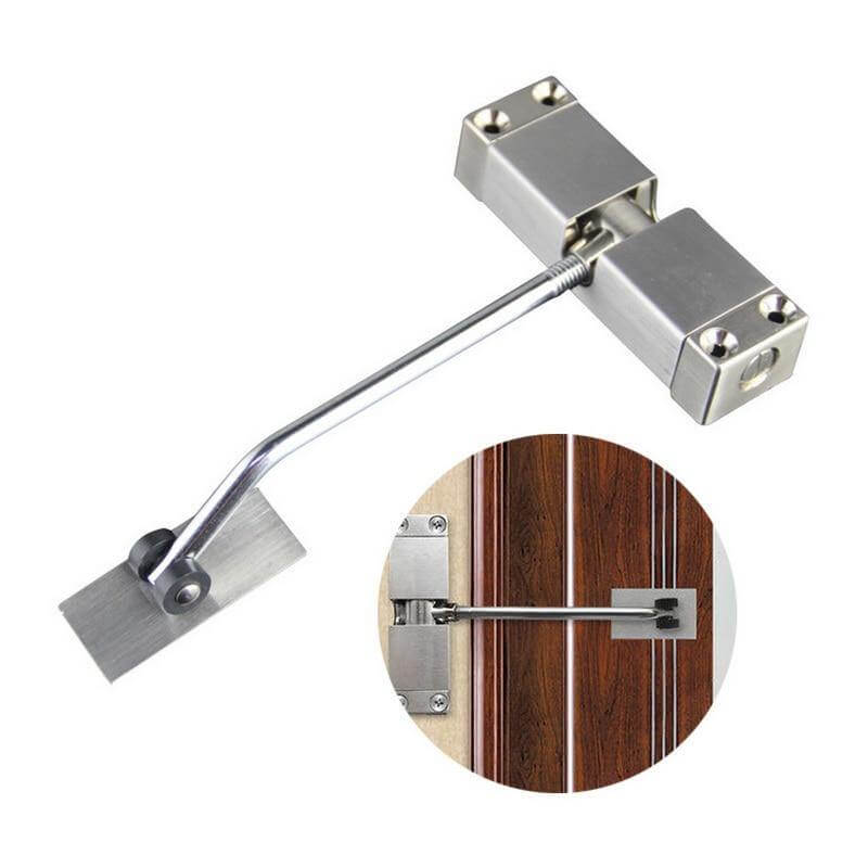 Door Closer Adjustable Soft Close Stainless Steel 30kg Capacity