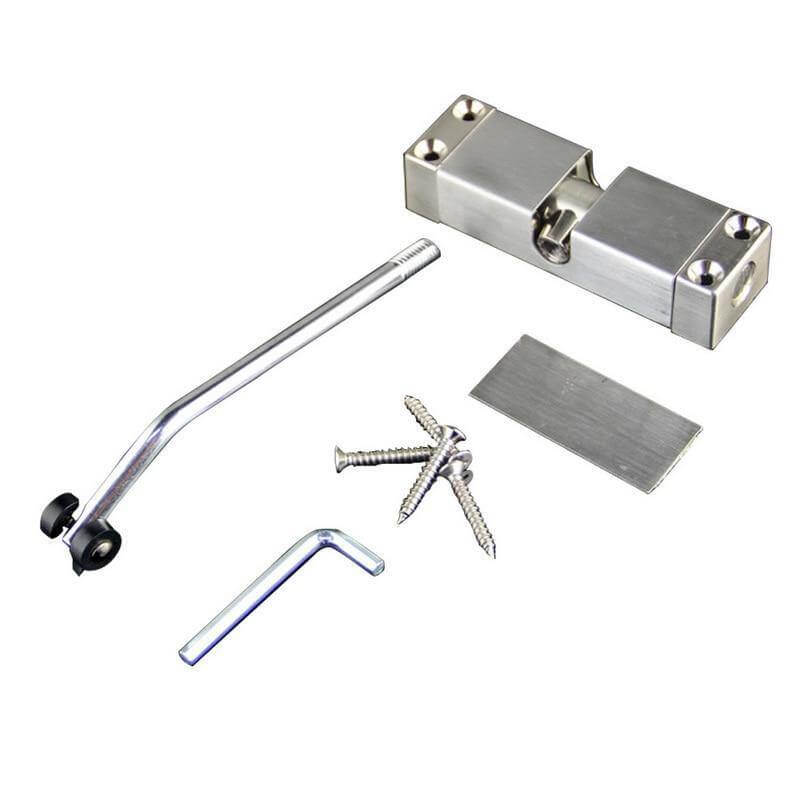 Door Closer Adjustable Soft Close Stainless Steel 30kg Capacity