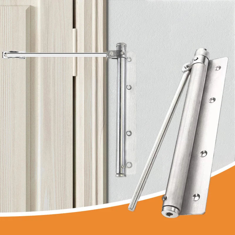 Door Damper Silent Soft-Close Stainless Steel Universal Fit
