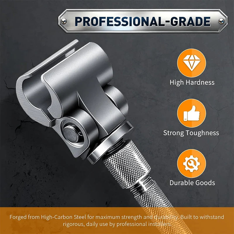 Door Hinge Tool Adjustable Swivel Head Stainless Steel