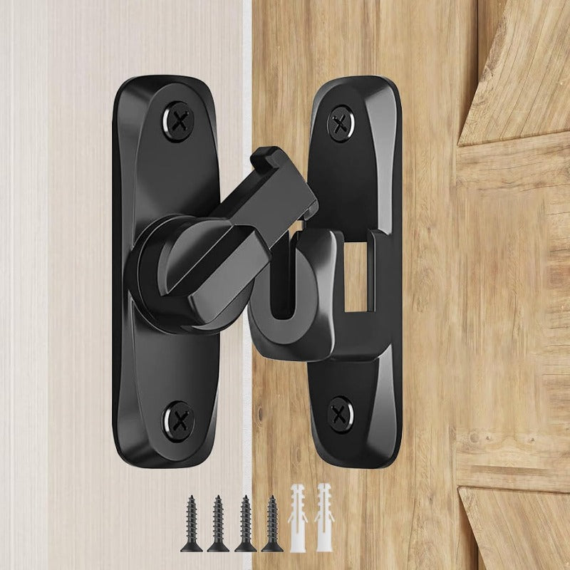 Door Latch Adjustable 90° & 180° Zinc Alloy