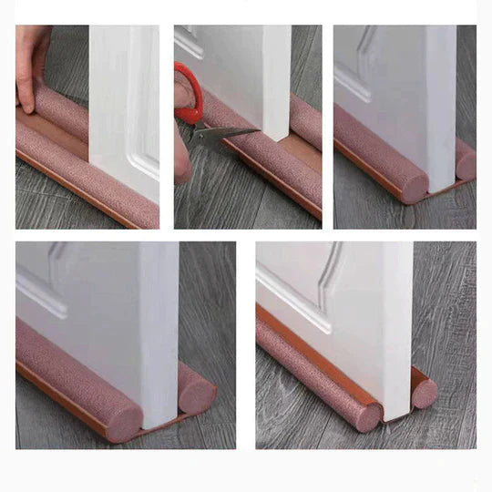 Door Seal Double Barrier Clip-On Cut To Size