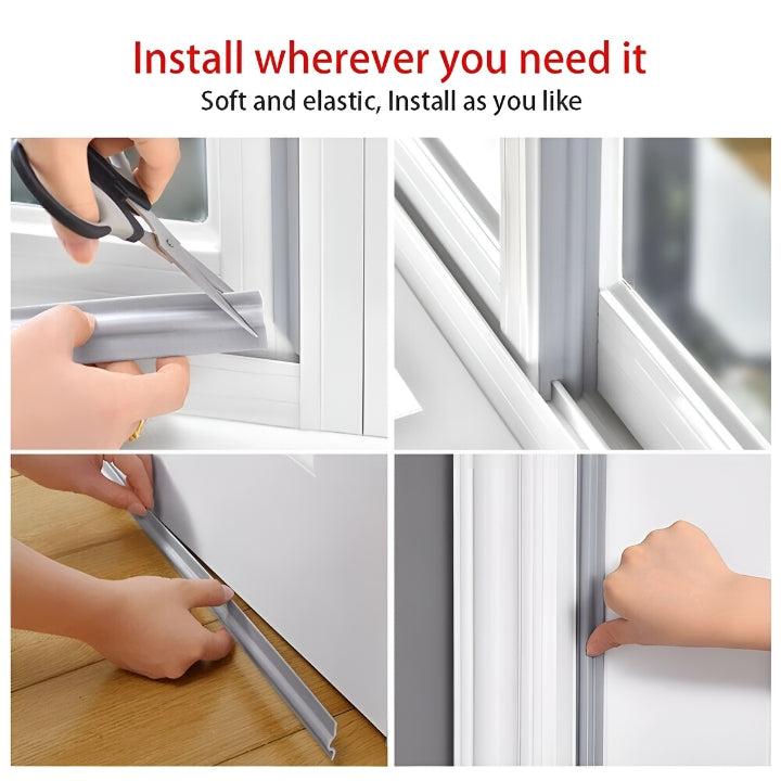 Door & Window Draft Seal Self-Adhesive Nylon Foam