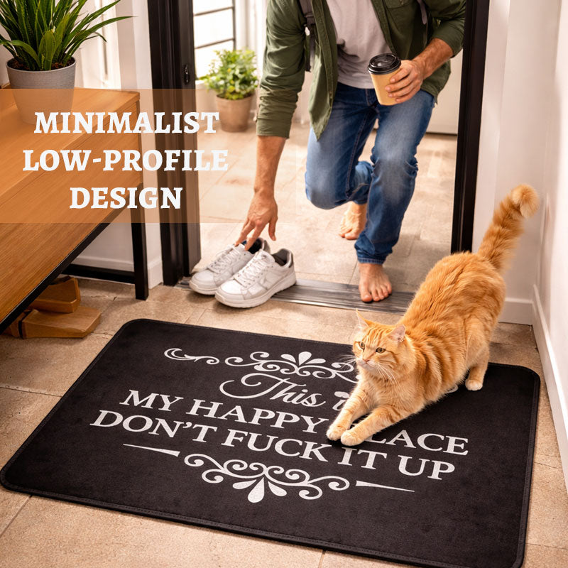 Doormat Cheeky Phrase Non-Slip & Weather Resistant