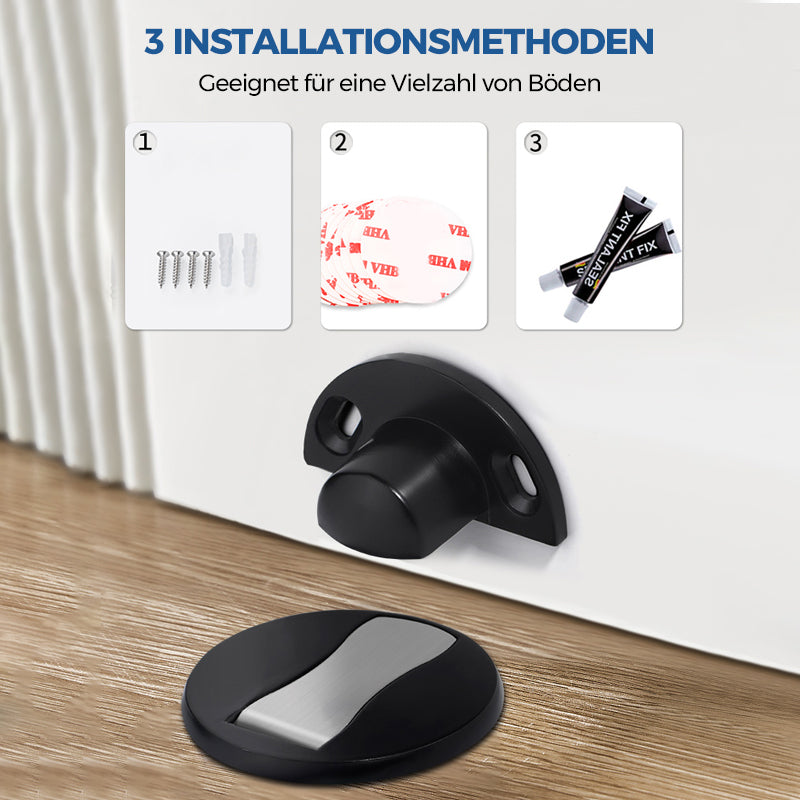 Doorstop Invisible Mount Stainless Steel & Strong Magnet