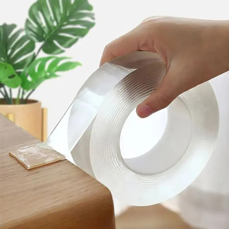 Double-Sided Tape Acrylic Gel Reusable Holds 2.2 lb
