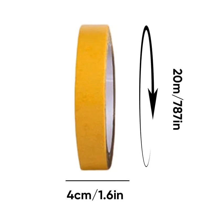 Double-Sided Tape Tear-Resistant Fabric Mesh Residue-Free 20m Roll