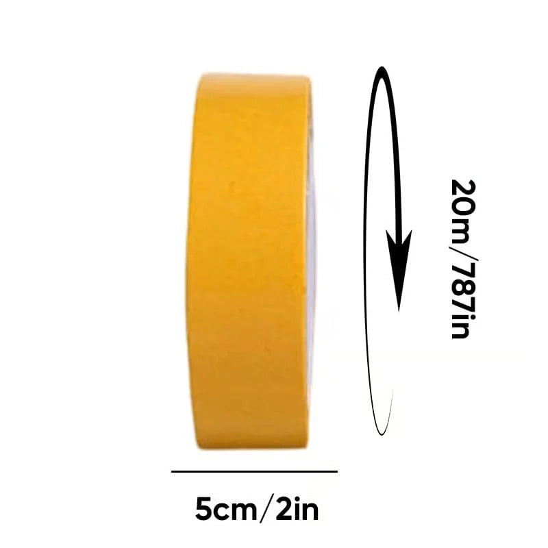 Double-Sided Tape Tear-Resistant Fabric Mesh Residue-Free 20m Roll