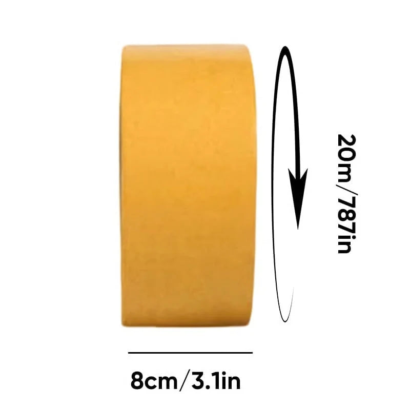 Double-Sided Tape Tear-Resistant Fabric Mesh Residue-Free 20m Roll
