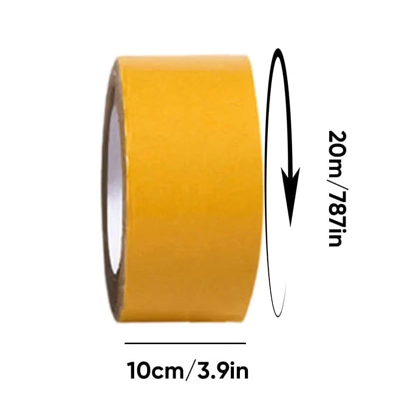 Double-Sided Tape Tear-Resistant Fabric Mesh Residue-Free 20m Roll