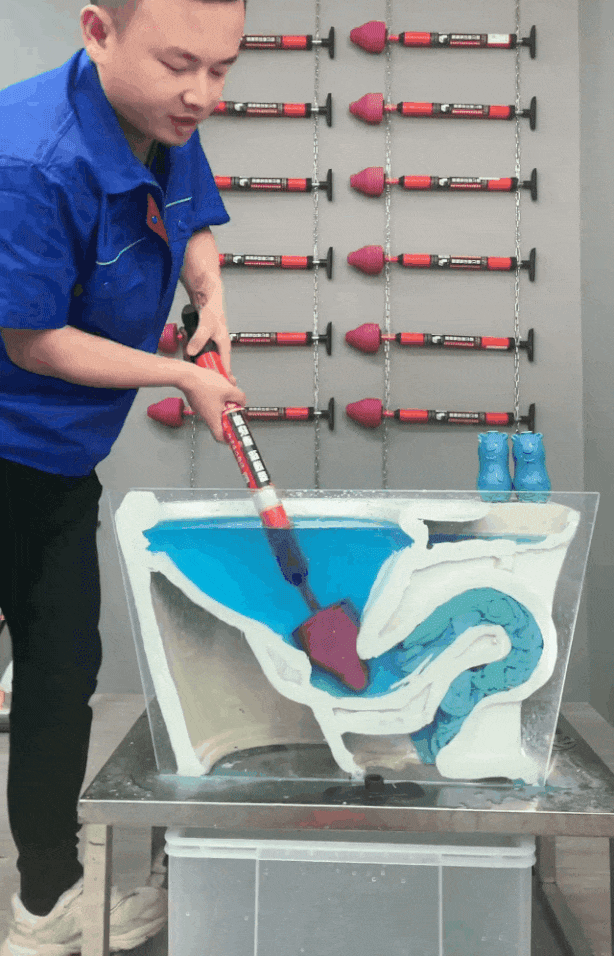 Drain Cleaner Pump High-Pressure Chemical-Free 64 cm Reach