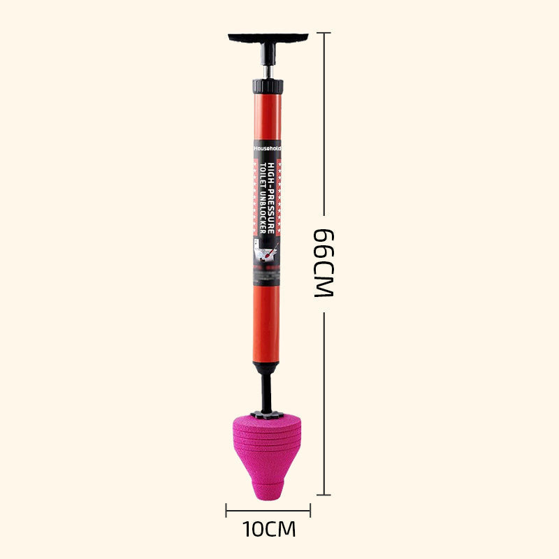 Drain Plunger High-Pressure Pump Flexible Airtight Nozzle