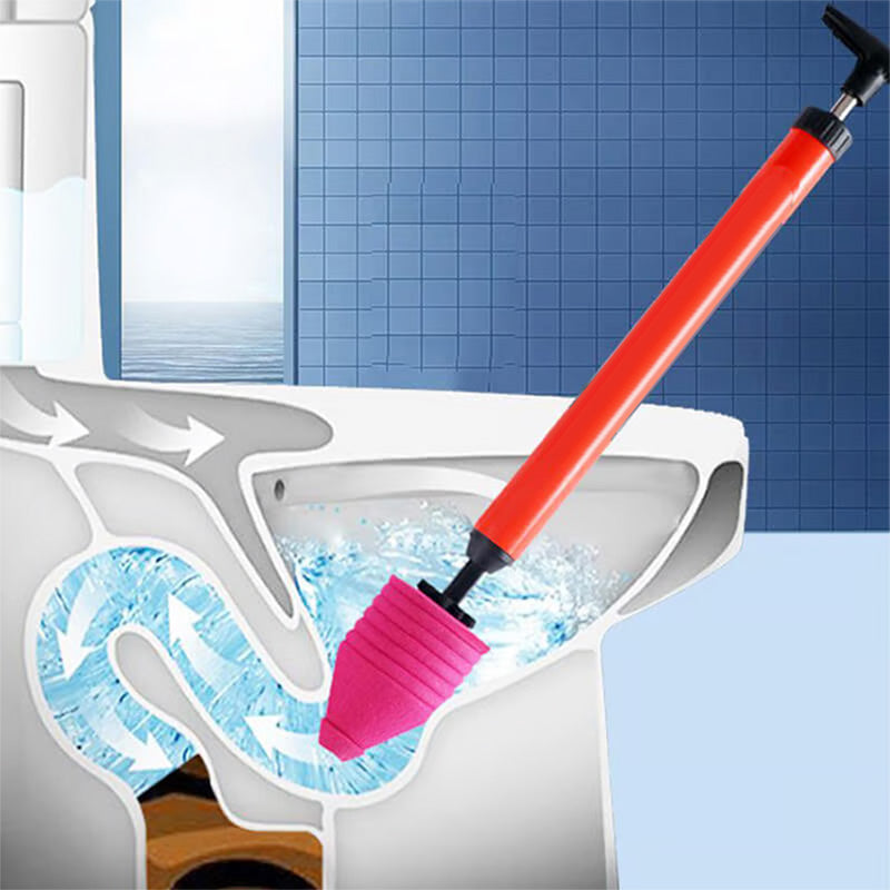 Drain Plunger Sealed High-Pressure EVA Foam & Stainless Steel