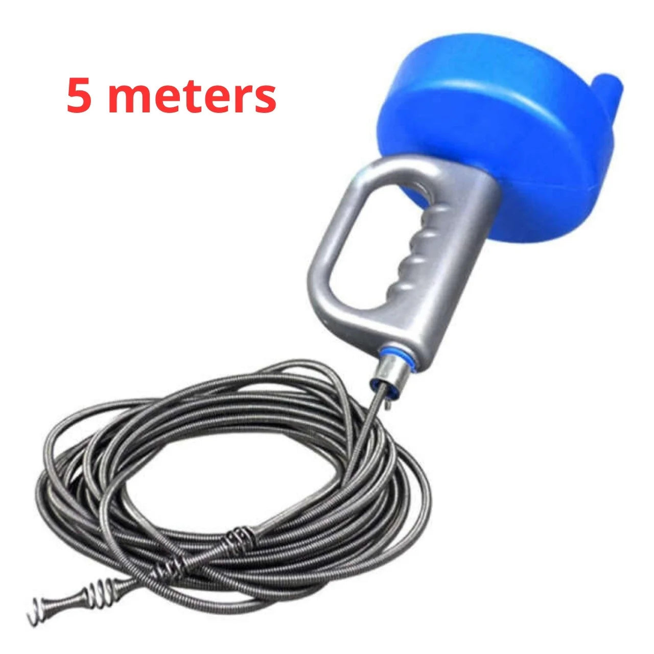 Drain Snake Flexible 5 Meter Carbon Steel