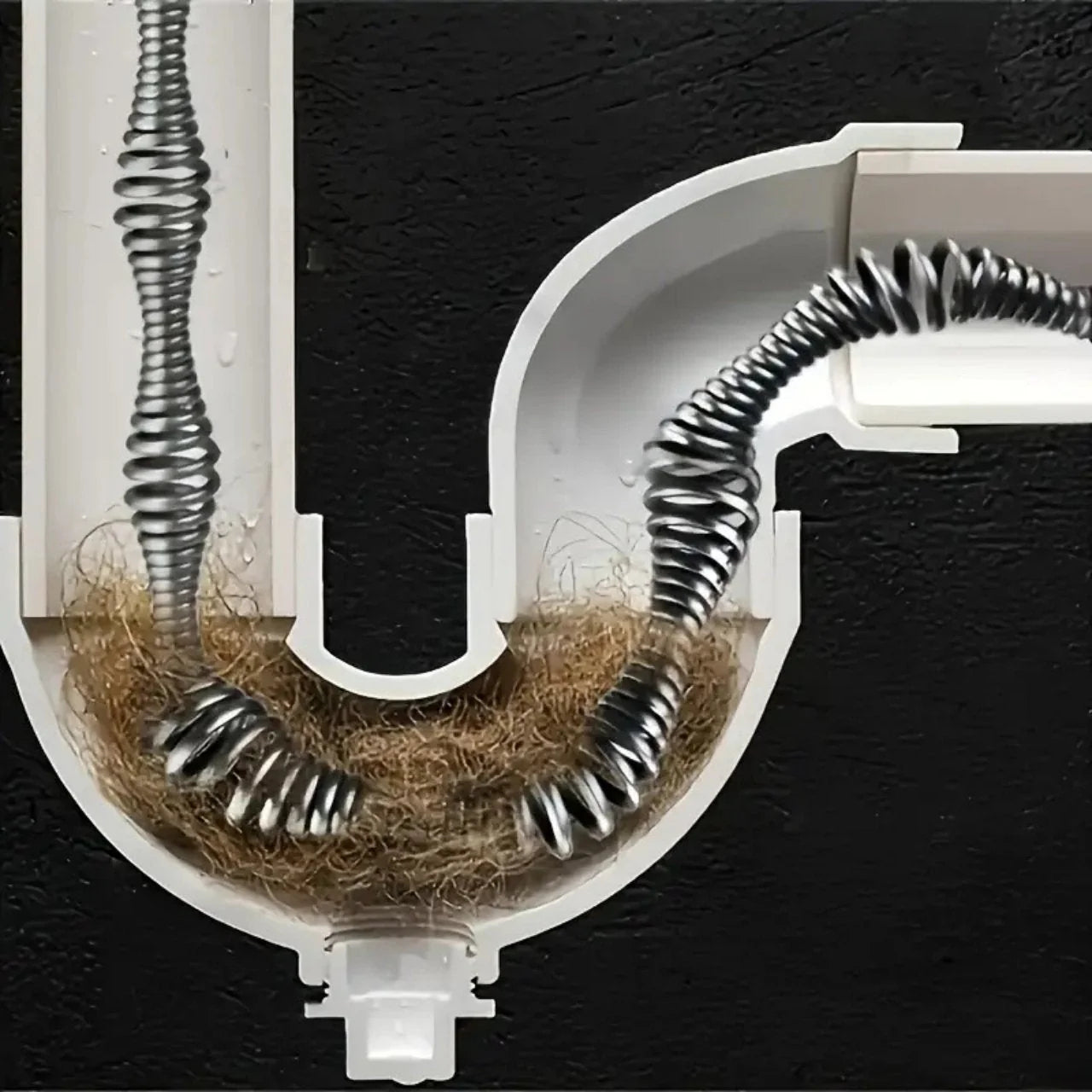 Drain Snake Flexible 5 Meter Carbon Steel