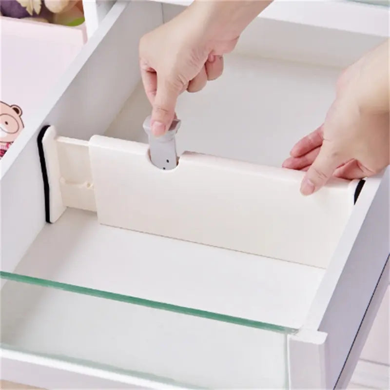 Drawer Divider Adjustable Tool-Free Clamp