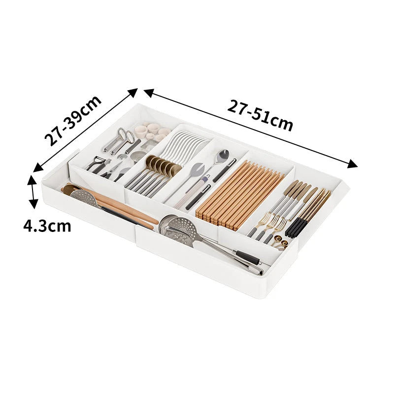 Drawer Organizer Adjustable Expandable Removable Dividers
