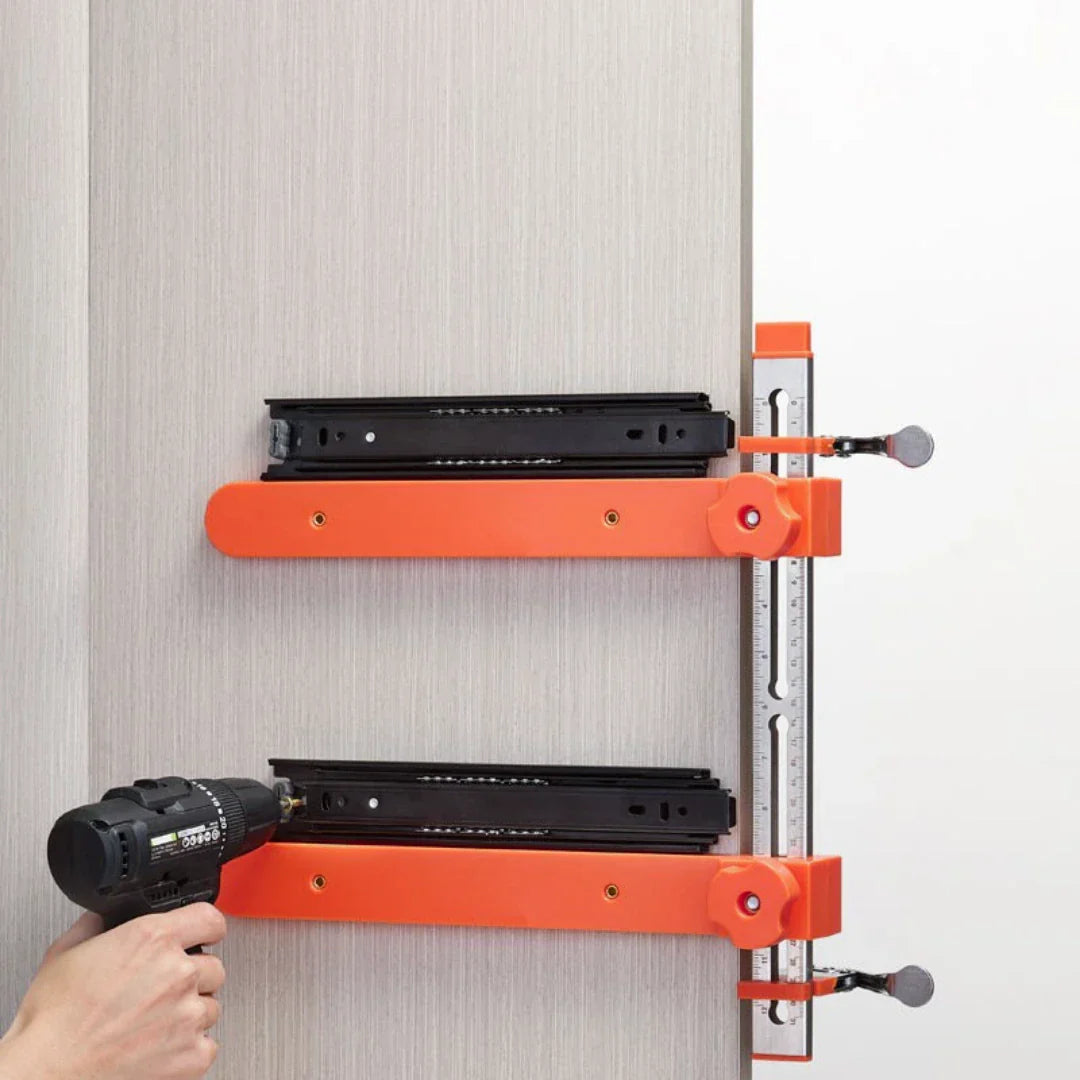 Drawer Slide Mounting Tool Toggle-Lever Clamp Universal Fit