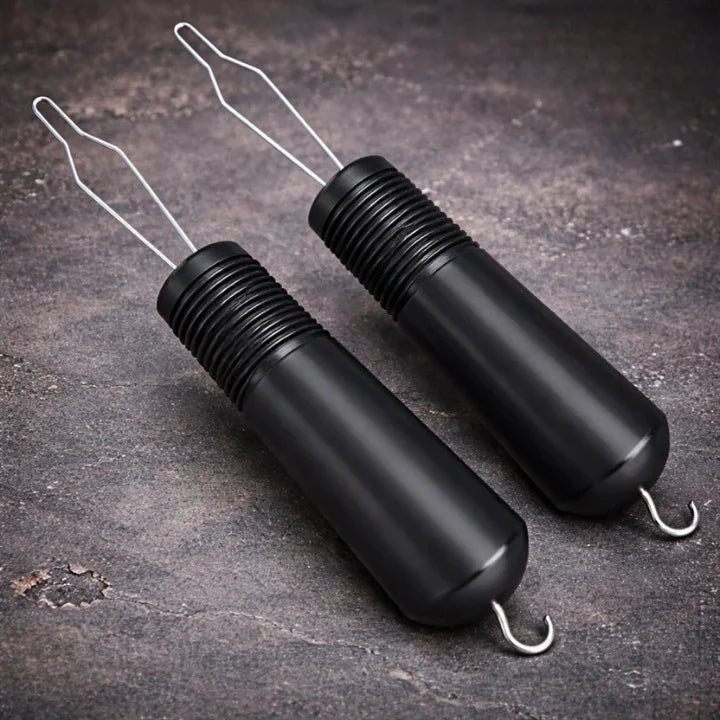Dressing Aid Ergonomic Handle Button Loop & Zipper Hook