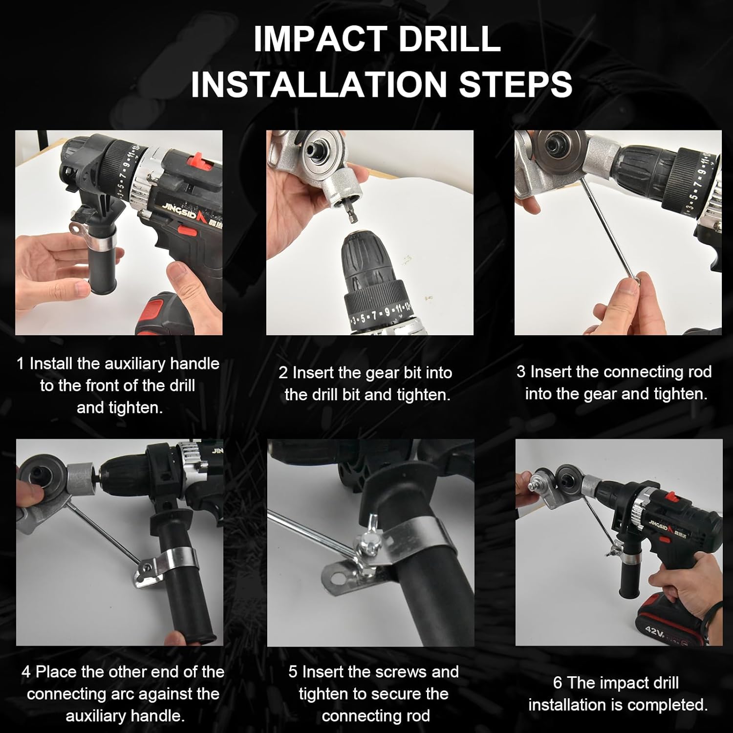 Drill Attachment Burr-Free Metal Cutting Protective Cover