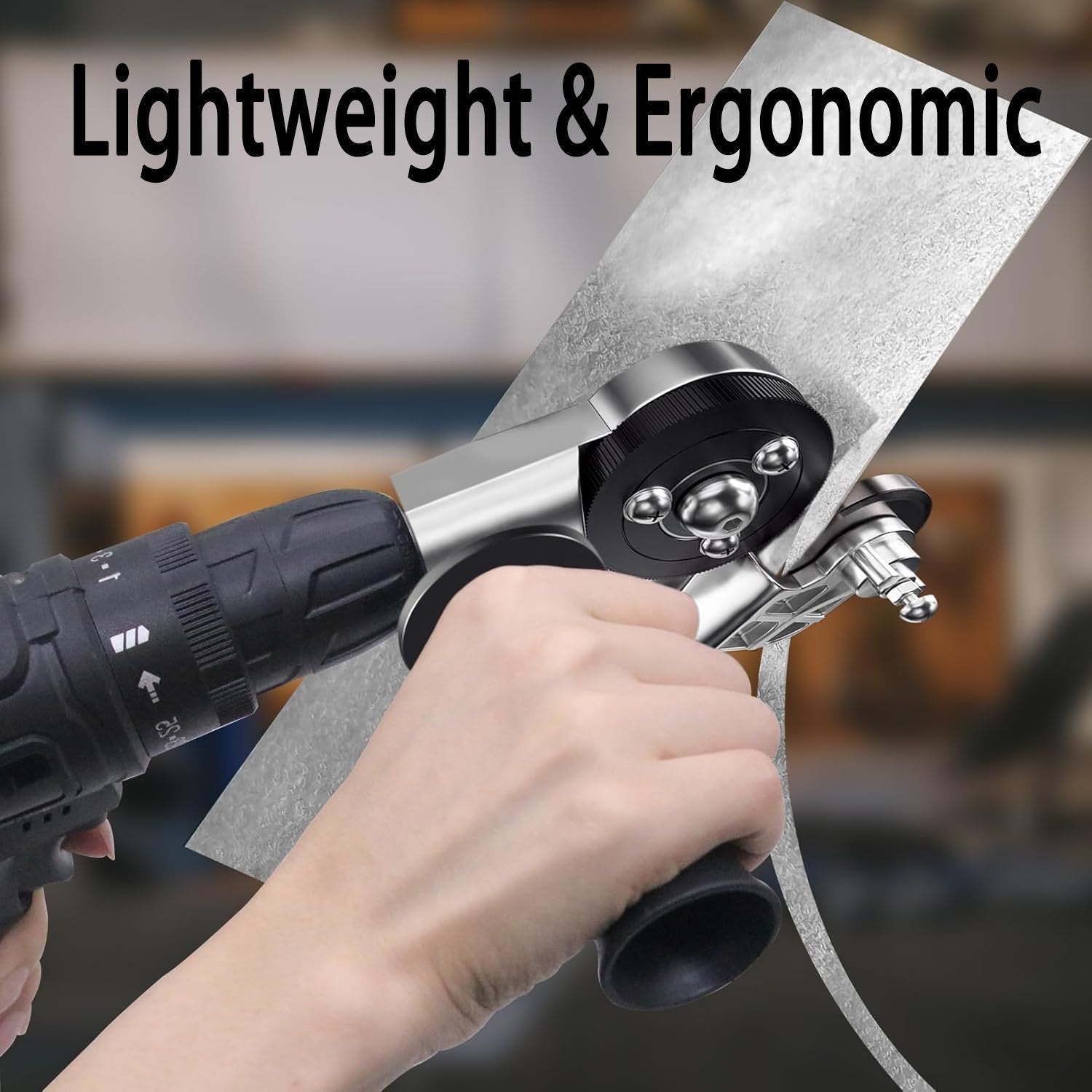 Drill Attachment Metal Cutting Burr-Free Protective Cover