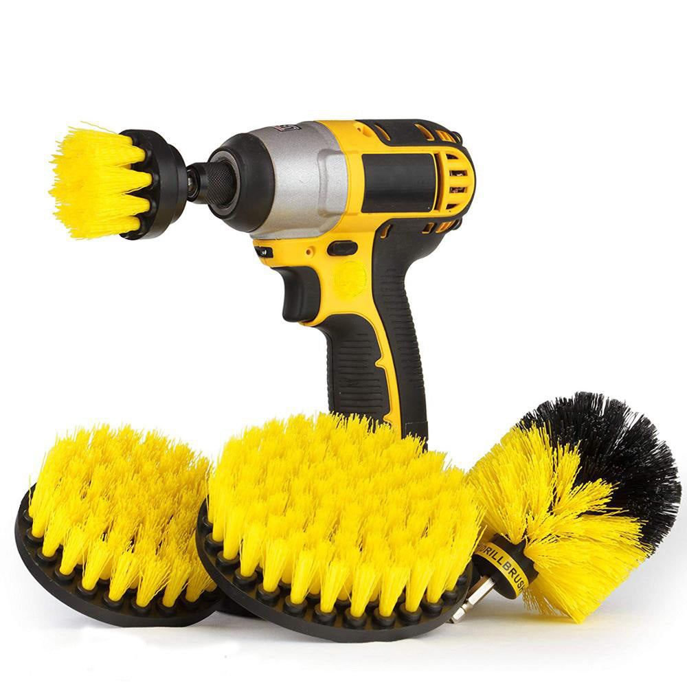 Drill Brush Set Universal Fit Versatile Shapes