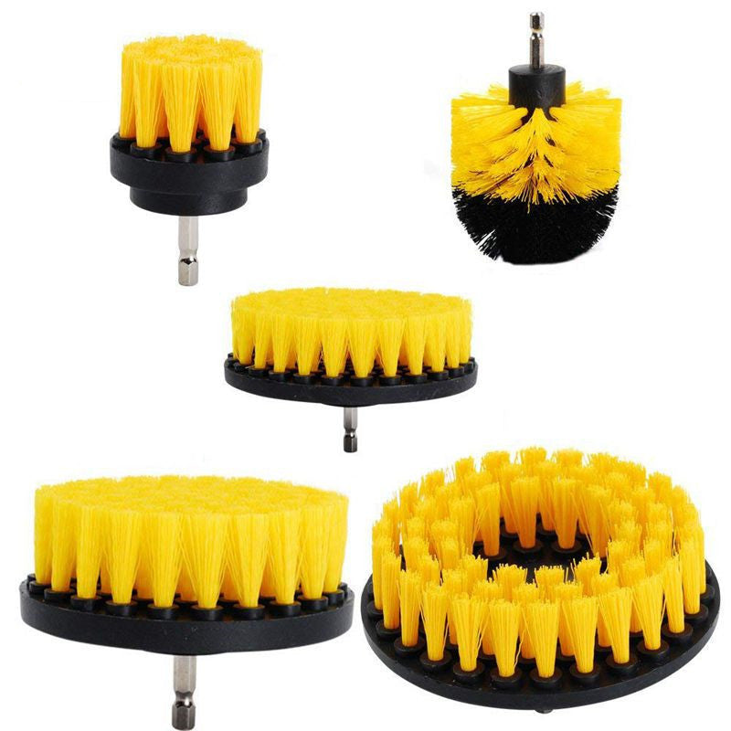 Drill Brush Set Universal Fit Versatile Shapes