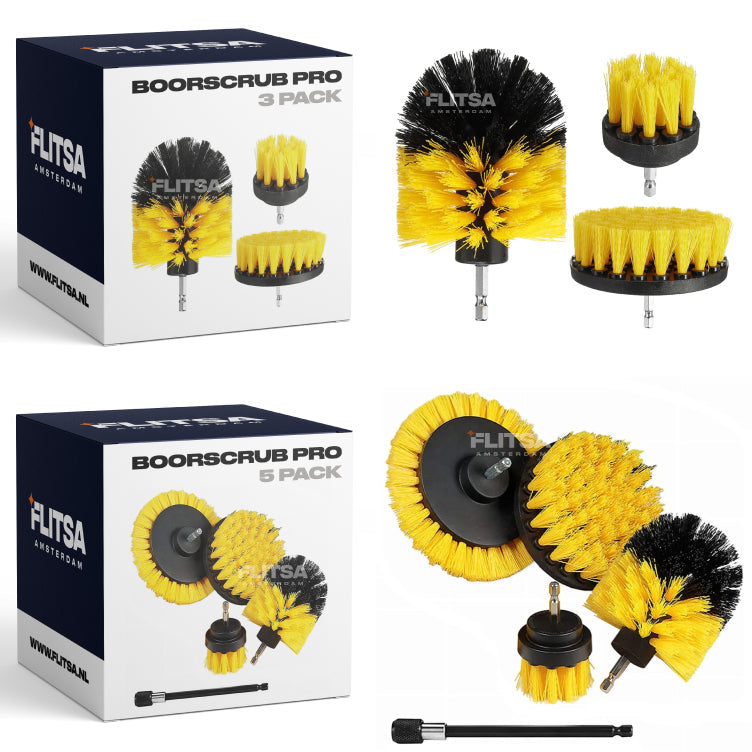 Drill Brush Set Universal Fit Versatile Shapes